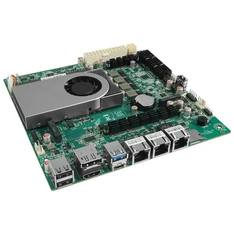 Nas Motherboard N100 6 Sata - Placa base SATA para host NAS