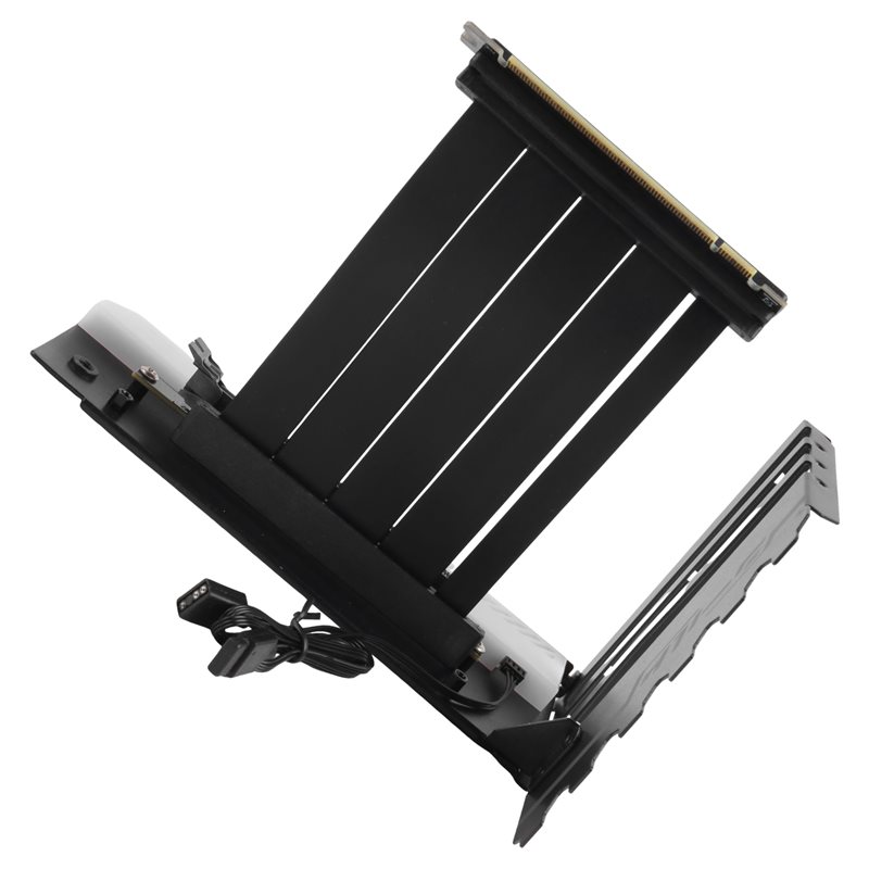 Pcie 4.0 X16 Riser Cable 90 Degree - Soporte vertical para montaje de GPU