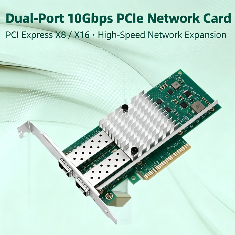 10Gb Sfp+ Pcie Network Card Dual Port - X520-DA2 82599EN Tarjeta de red de