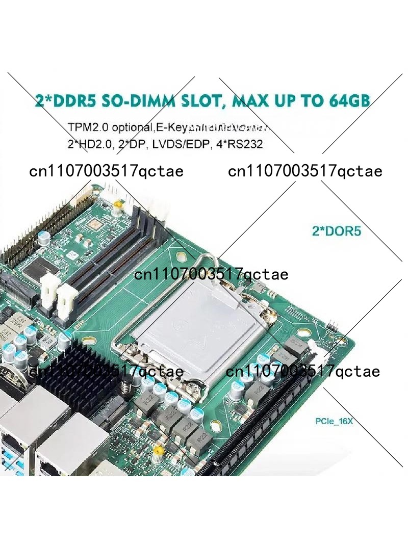 Placa Base Mini ITX LGA 1700 H - Lga 1700 Ddr5 Itx Motherboard reseña y precio