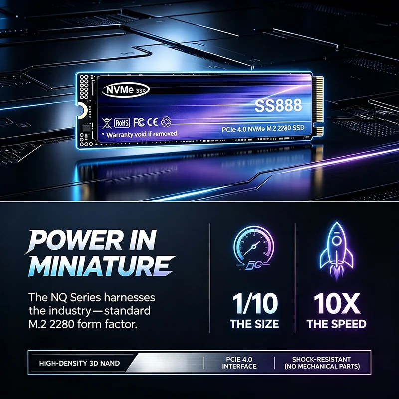Nuevo disco duro SSD M.2 SS888 - M.2 Nvme 4Tb Pcie 4.0 Ssd reseña y precio