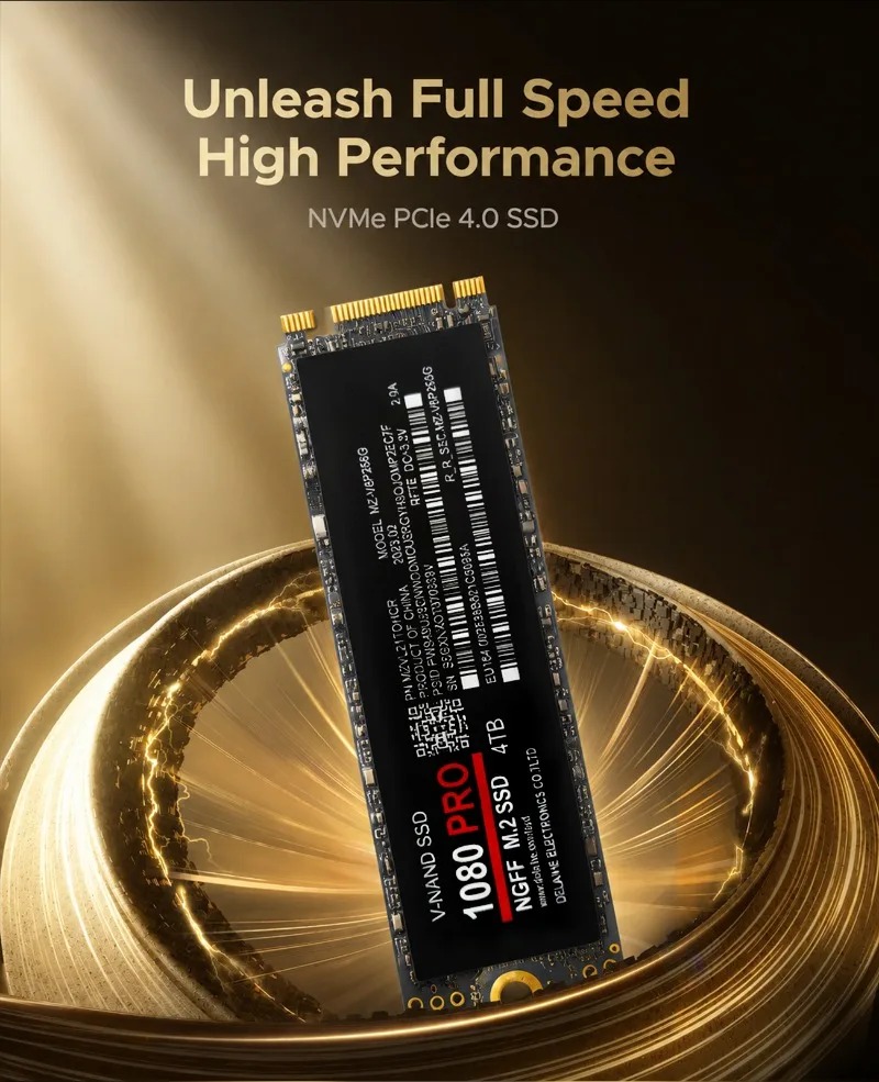 SSD 1080PRO PCIe 4.0 NVMe M.2  - M.2 Nvme 4Tb Pcie 4.0 Ssd reseña y precio