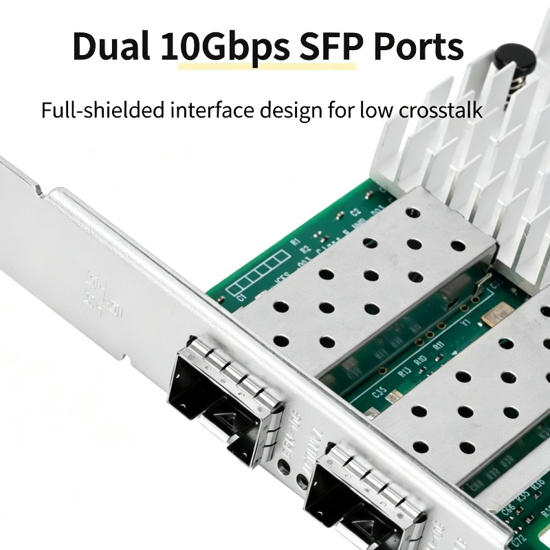 X520-DA2 82599EN Tarjeta de re - 10Gb Sfp+ Pcie Network Card Dual Port reseña y precio