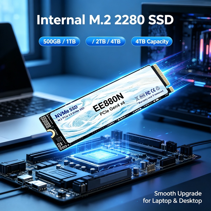 SSD NVMe EE880N M.2 2280 PCIe  - M.2 Nvme 4Tb Pcie 4.0 Ssd reseña y precio