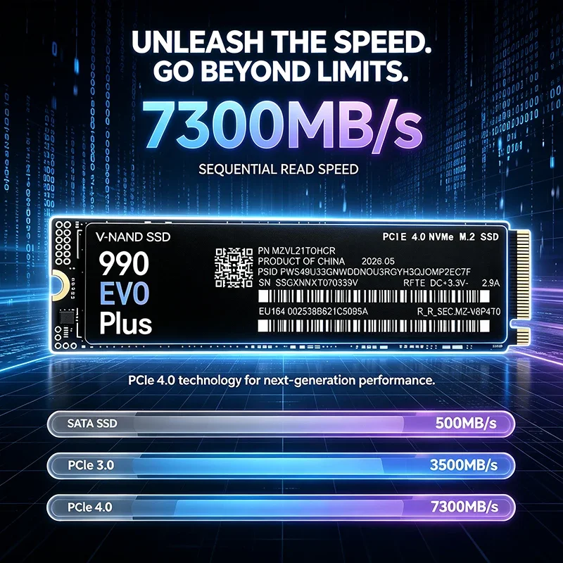 SSD M.2 NVMe 990 EVO Plus 500G - M.2 Nvme 4Tb Pcie 4.0 Ssd reseña y precio
