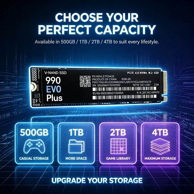 SSD M.2 NVMe 990 EVO Plus 500G - M.2 Nvme 4Tb Pcie 4.0 Ssd reseña y precio