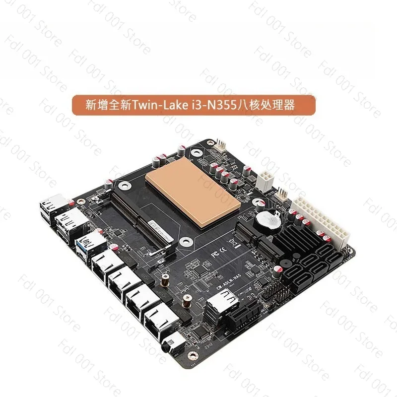Tarjeta Madre NAS N5105 8505 N - Nas Motherboard N100 6 Sata reseña y precio