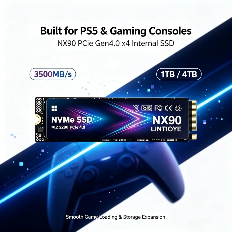 NX90 LINTIOYE M.2 2280 NVMe PC - M.2 Nvme 4Tb Pcie 4.0 Ssd reseña y precio